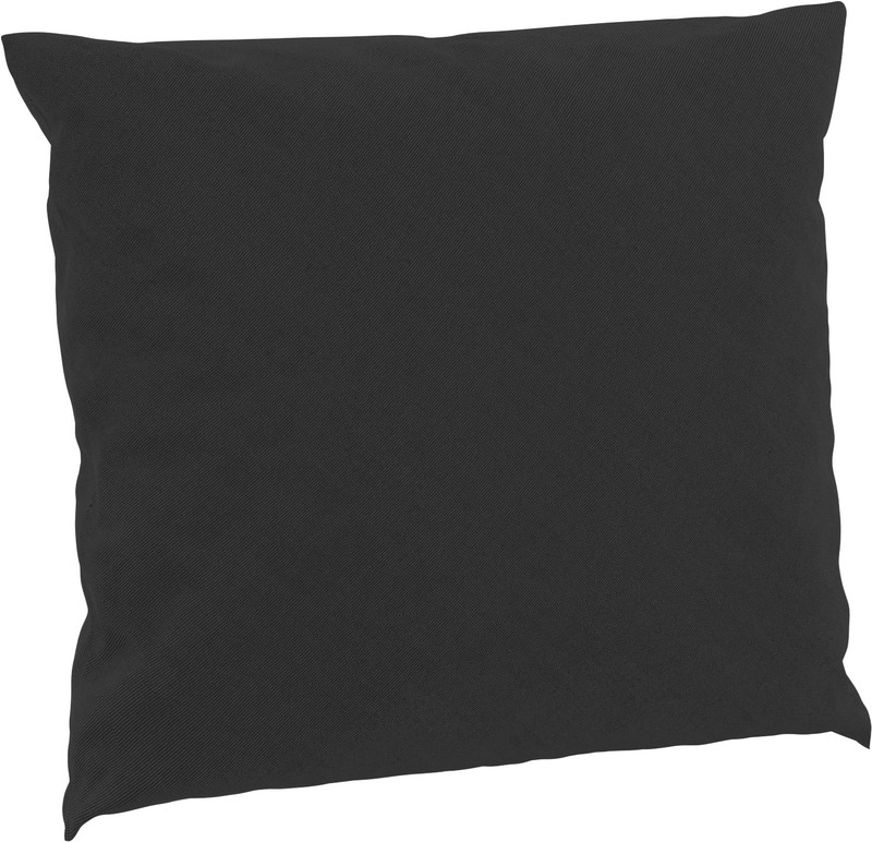 PORTOFINO ΜΑΞΙΛΑΡΙ ΠΛΑΤΗΣ BLACK 48X55X5εκ.