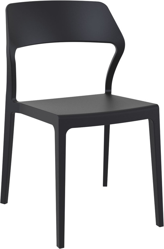 SNOW BLACK ΚΑΡΕΚΛΑ ΠΟΛ/ΝΙΟΥ 52X56X83εκ.