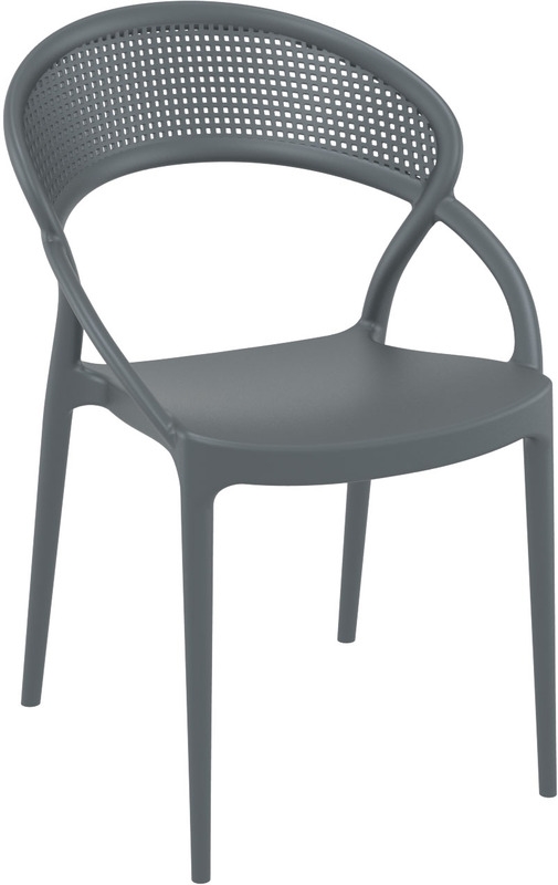 SUNSET DARK GREY ΚΑΡΕΚΛΑ ΠΟΛ/ΝΙΟΥ 54Χ56Χ82εκ.