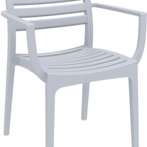 ARTEMIS SILVER GREY ΠΟΛΥΘΡΟΝΑ ΠΟΛ/ΝΙΟΥ 58X58X83.5εκ.