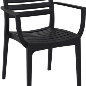 ARTEMIS BLACK ΠΟΛΥΘΡΟΝΑ ΠΟΛ/ΝΙΟΥ 58X58X83.5εκ.