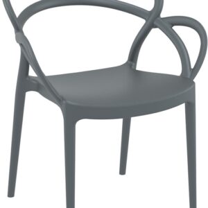 MILA DARK GREY ΠΟΛΥΘΡΟΝΑ ΠΟΛ/ΝΙΟΥ 57Χ56Χ82εκ.