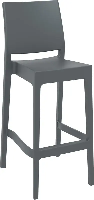 MAYA 75εκ. ΣΚΑΜΠΟ DARK GREY ΠΟΛ/ΝΙΟΥ 45Χ51Χ108εκ.