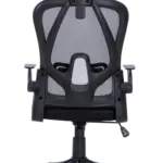 A8982 ΜΑΥΡO MESH ΠΟΛΥΘΡΟΝΑ ΓΡΑΦΕΙΟΥ 58X64X120/130εκ. – εικόνα 4