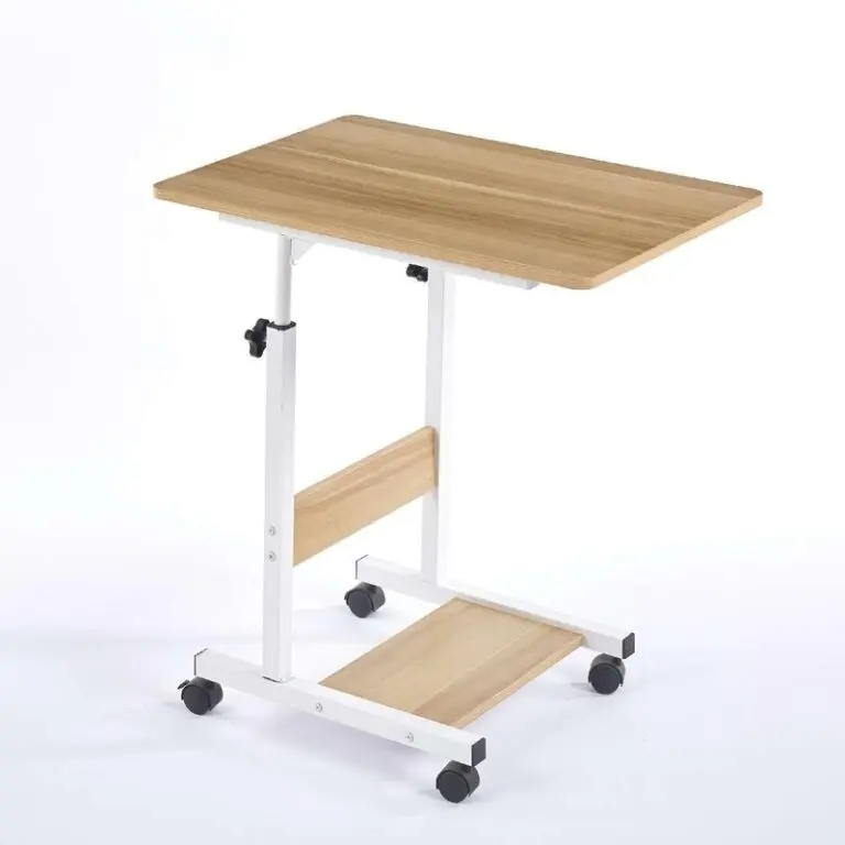 HELPER 60Χ40Χ60/85εκ. ΤΡΑΠΕΖΑΚΙ ΜΕΤΑΛΛΙΚΟ/MDF