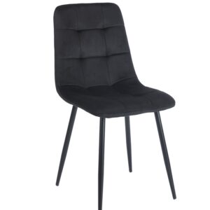 OSCAR BLACK VELVET ΥΦΑΣΜΑ ΚΑΡΕΚΛΑ ΜΕΤΑΛΛΙΚΗ 43Χ51Χ90εκ.