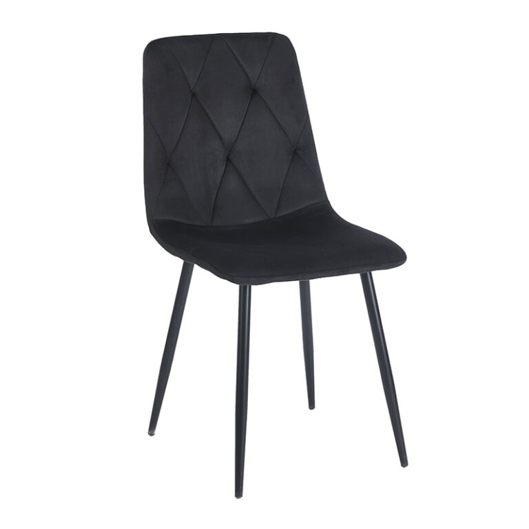 EVA BLACK VELVET ΥΦΑΣΜΑ ΚΑΡΕΚΛΑ ΜΕΤΑΛΛΙΚΗ 43X55X90εκ.