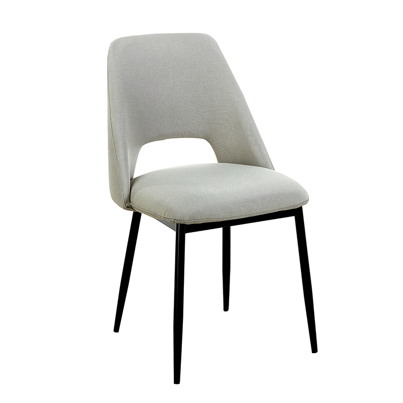 MADISON L. BEIGE ΥΦΑΣΜΑ ΚΑΡΕΚΛΑ ΜΕΤΑΛΛΙΚΗ 45X54X83εκ.