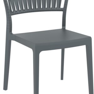 PORTOFINO DARK GREY ΚΑΡΕΚΛΑ ΠΟΛ/ΝΙΟΥ 52X56X83εκ.