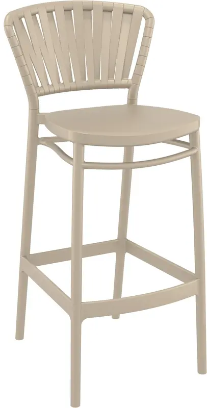 PORTOFINO 75εκ. ΣΚΑΜΠΟ TAUPE ΠΟΛ/ΝΙΟΥ 48X52X106εκ.