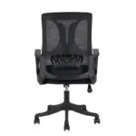 A6215 ΜΑΥΡO MESH ΠΟΛΥΘΡΟΝΑ ΓΡΑΦΕΙΟΥ 64X61X47-103/57-112εκ. – εικόνα 4