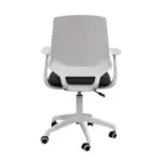 A1150-W ΛΕΥΚΟ/ΓΚΡΙ ΥΦΑΣΜΑ ΠΟΛΥΘΡΟΝΑ ΓΡΑΦΕΙΟΥ 63Χ55Χ49-92/56-100εκ. – εικόνα 4