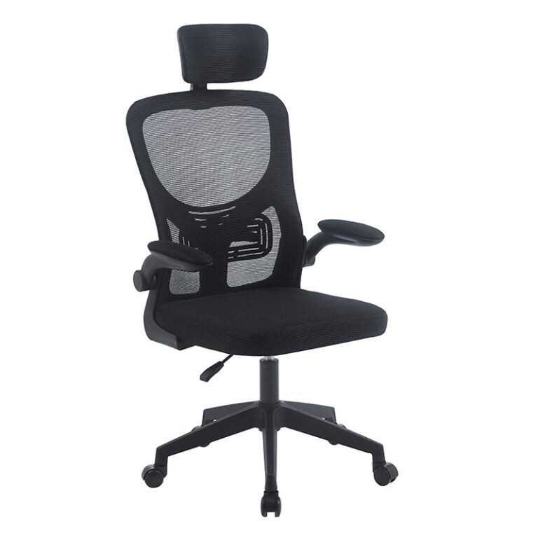 A9945 ΜΑΥΡO MESH ΠΟΛΥΘΡΟΝΑ ΓΡΑΦΕΙΟΥ 59X60X46-113/56-126εκ.