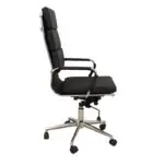 A9944 ΜΑΥΡΟ PU ΠΟΛΥΘΡΟΝΑ ΓΡΑΦΕΙΟΥ 55X60X51-115/61-125εκ. – εικόνα 3