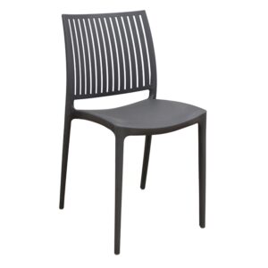 PAOLINA DARK GREY ΚΑΡΕΚΛΑ ΠΟΛ/ΝΙΟΥ 42Χ48Χ79εκ.