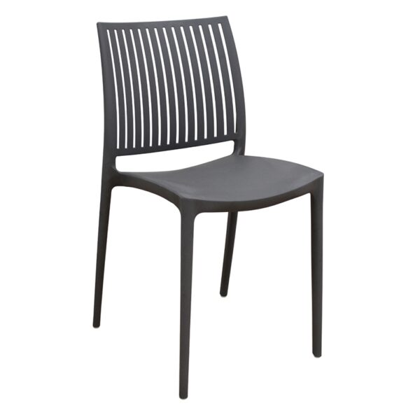 PAOLINA DARK GREY ΚΑΡΕΚΛΑ ΠΟΛ/ΝΙΟΥ 42Χ48Χ79εκ.