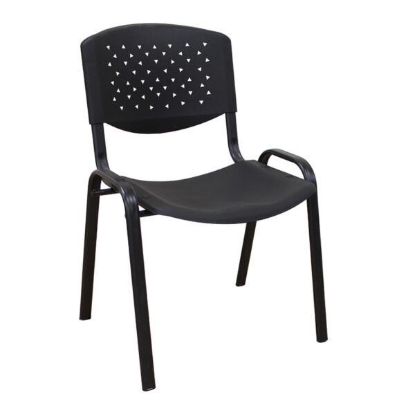 MILOS PP ΜΑΥΡΟ ΚΑΡΕΚΛΑ ΒΑΦΗΣ 55X57X80.5εκ.