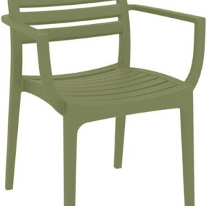 ARTEMIS OLIVE GREEN ΠΟΛΥΘΡΟΝΑ ΠΟΛ/ΝΙΟΥ 58X58X83.5εκ.