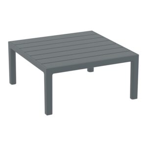 PORTOFINO LOUNGE ΤΡΑΠΕΖΙ DARK GREY 70X70X33εκ. ΠΟΛ/ΝΙΟΥ