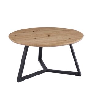 ALEX SONOMA OAK Φ80Χ41εκ. ΤΡΑΠΕΖΙ ΣΑΛΟΝΙΟΥ