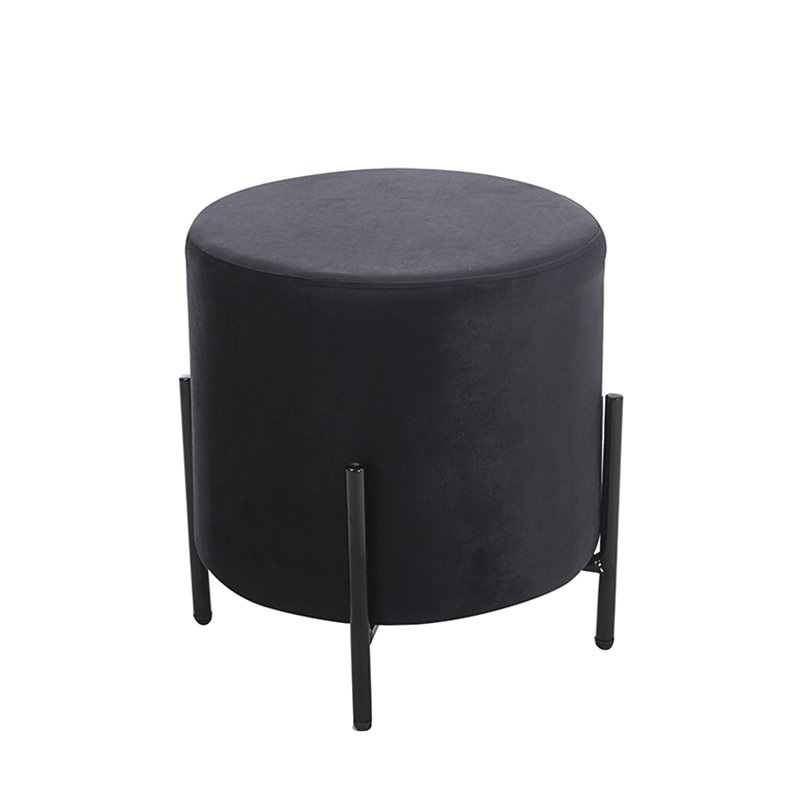 BELLA/R ΣΚΑΜΠΟ BLACK VELVET ΥΦΑΣΜΑ Φ.35Χ38εκ.