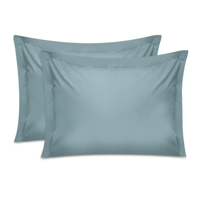 Μαξιλαροθήκες ύπνου Tonne Cotton Box Σετ 2 τμχ χρώμα μέντα 50×80+5εκ.