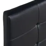 Κρεβάτι Ίος 69 από τεχνόδερμα χρώμα μαύρο 160×200εκ. – εικόνα 7