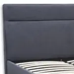 Κρεβάτι Θήρα 74 υφασμάτινο χρώμα ανθρακί 160×200εκ. – εικόνα 7