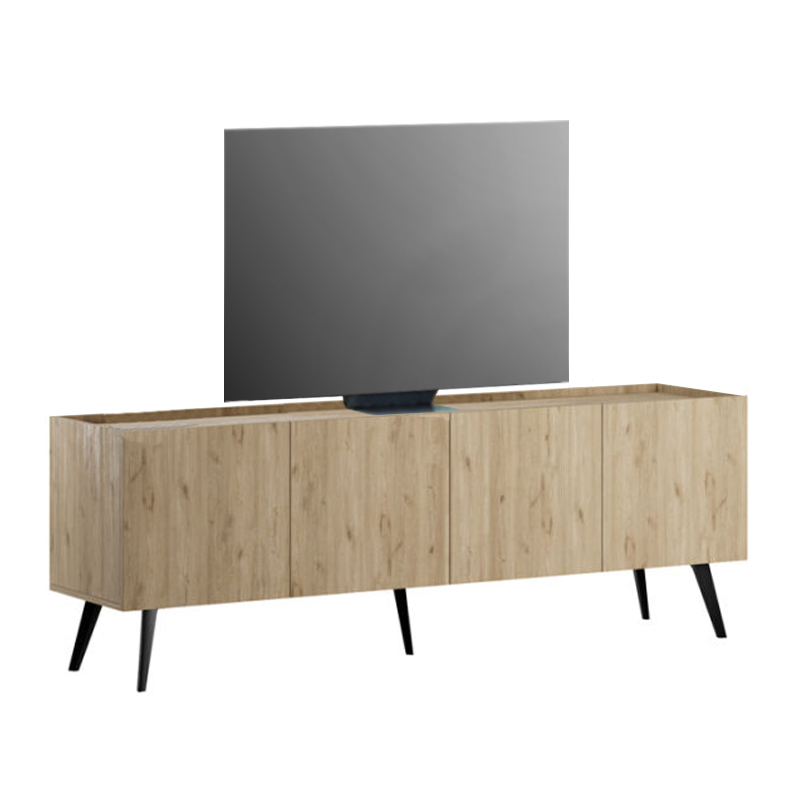 Έπιπλο τηλεόρασης Ολυμπία 28 χρώμα florida oak 180x41x62εκ.