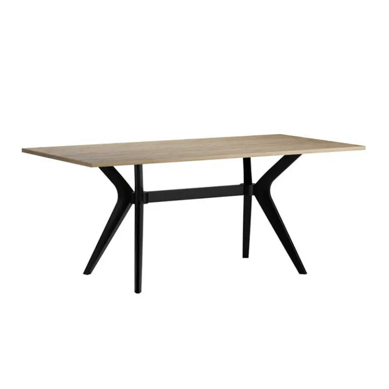 Τραπέζι Ολυμπία 28 χρώμα florida oak 181x90x75εκ.