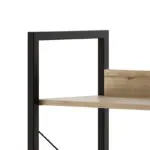 Βιβλιοθήκη Νάξος 29 χρώμα florida oak 73x35x172εκ. – εικόνα 4