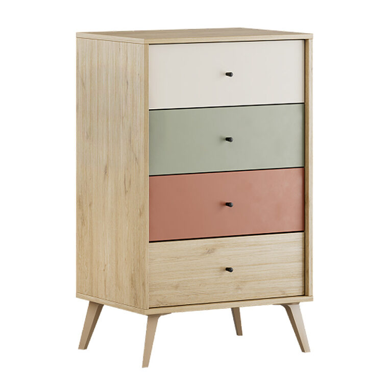 Συρταριέρα Χάλκη 56 χρώμα florida oak 60x44x100εκ.