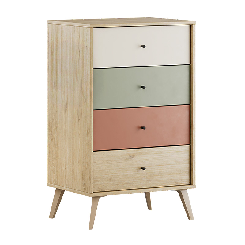 Συρταριέρα Χάλκη 56 χρώμα florida oak 60x44x100εκ.