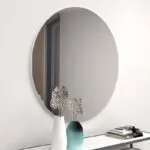 Καθρέπτης τοίχου Σύμη 44 χρώμα λευκό 60x60x2,2εκ.