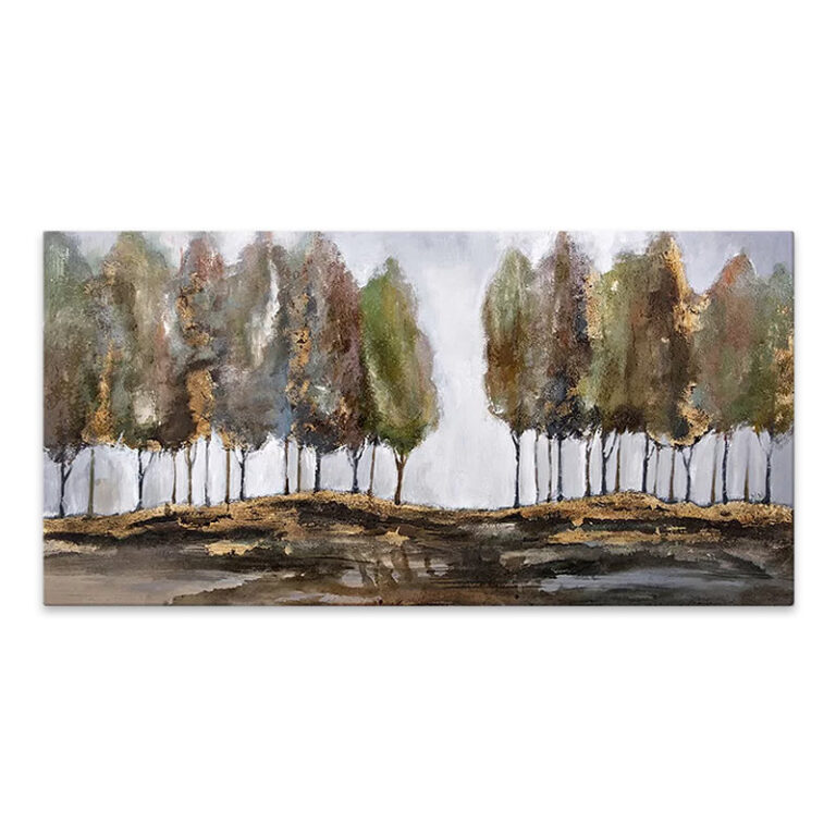 Πίνακας σε καμβά “Poplars” ψηφιακής εκτύπωσης 125x80x3εκ.