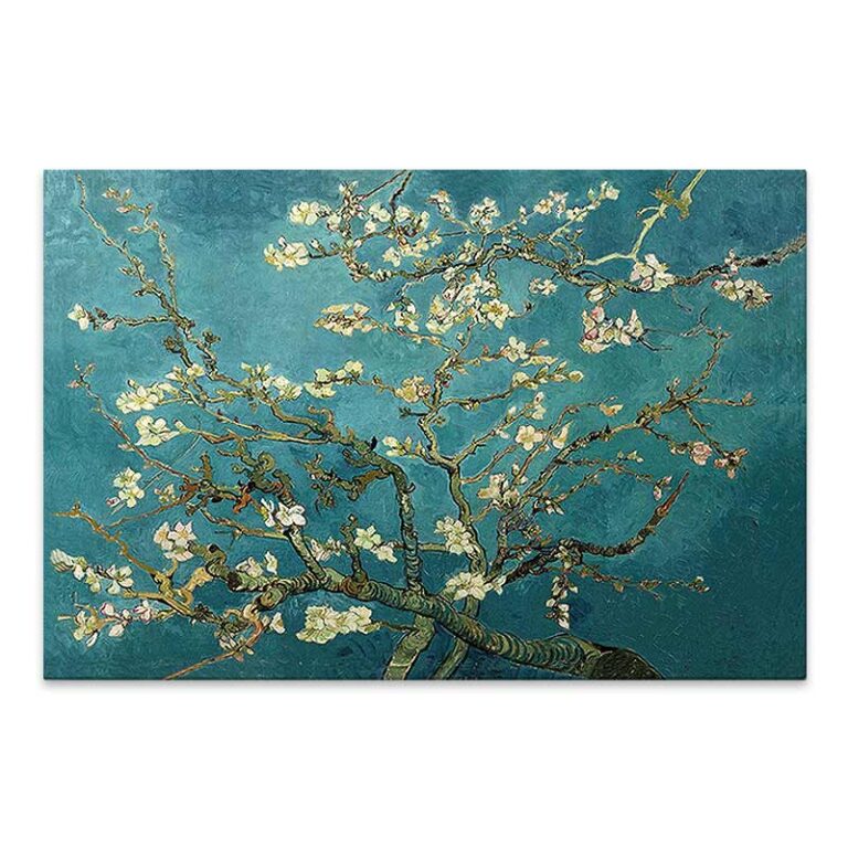 Πίνακας σε καμβά “Blooming Flowers” ψηφιακής εκτύπωσης 140x100x3εκ.