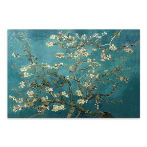 Πίνακας σε καμβά "Blooming Flowers" ψηφιακής εκτύπωσης 100x70x3εκ.