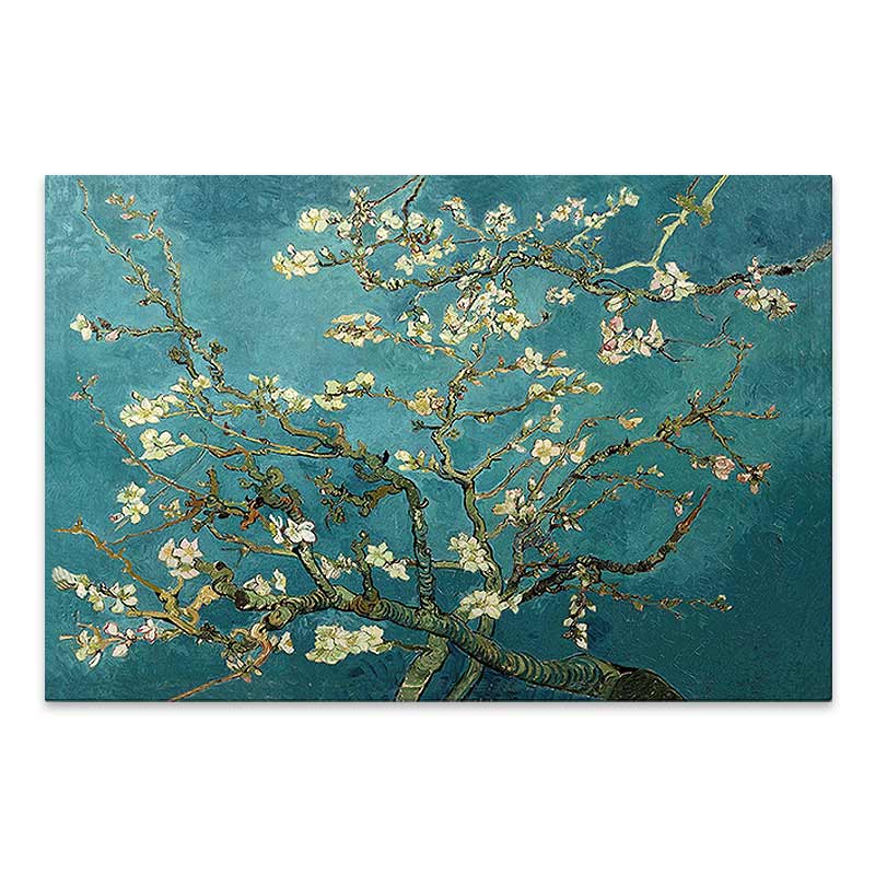 Πίνακας σε καμβά "Blooming Flowers" ψηφιακής εκτύπωσης 100x70x3εκ.