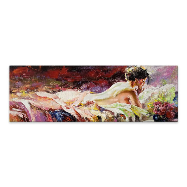Πίνακας σε καμβά “Naked Girl” ψηφιακής εκτύπωσης 120x40x3εκ.
