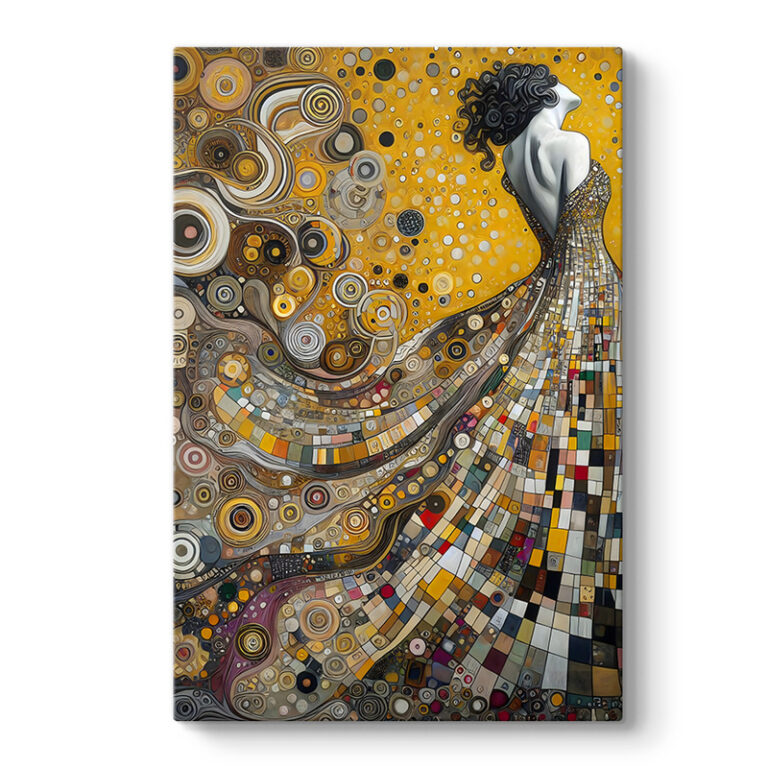 Πίνακας σε καμβά “Elegant Woman” ψηφιακής εκτύπωσης 50x75x3εκ.