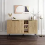 Μπουφές Σάμος 79 χρώμα sapphire oak 142×35,6×83εκ.