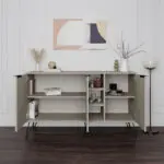 Μπουφές Σάμος 79 χρώμα sandstone 142×35,6×83εκ. – εικόνα 2