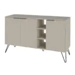 Μπουφές Σάμος 79 χρώμα sandstone 142×35,6×83εκ. – εικόνα 3