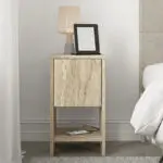 Κομοδίνο Δελφοί 88 χρώμα travertine 30x30x55εκ. – εικόνα 3