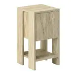 Κομοδίνο Δελφοί 88 χρώμα travertine 30x30x55εκ. – εικόνα 4