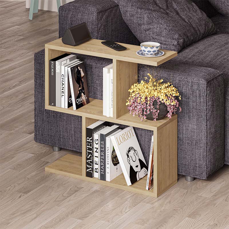 Τραπεζάκι βοηθητικό Ανάφη 94 χρώμα sapphire oak 60x20x60εκ.