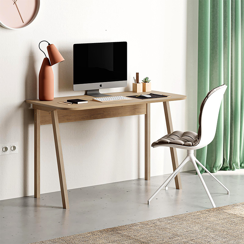 Γραφείο εργασίας Κνωσός 24 χρώμα sapphire oak 120x60x75εκ.