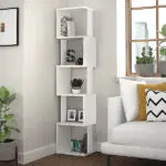 Βιβλιοθήκη Μυκήνες 39 χρώμα λευκό 35x30x161εκ.