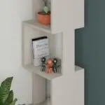 Βιβλιοθήκη Μυκήνες 39 χρώμα sandstone 35x30x161εκ. – εικόνα 2