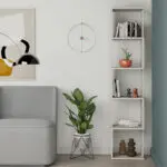 Βιβλιοθήκη Μυκήνες 39 χρώμα sandstone 35x30x161εκ. – εικόνα 3